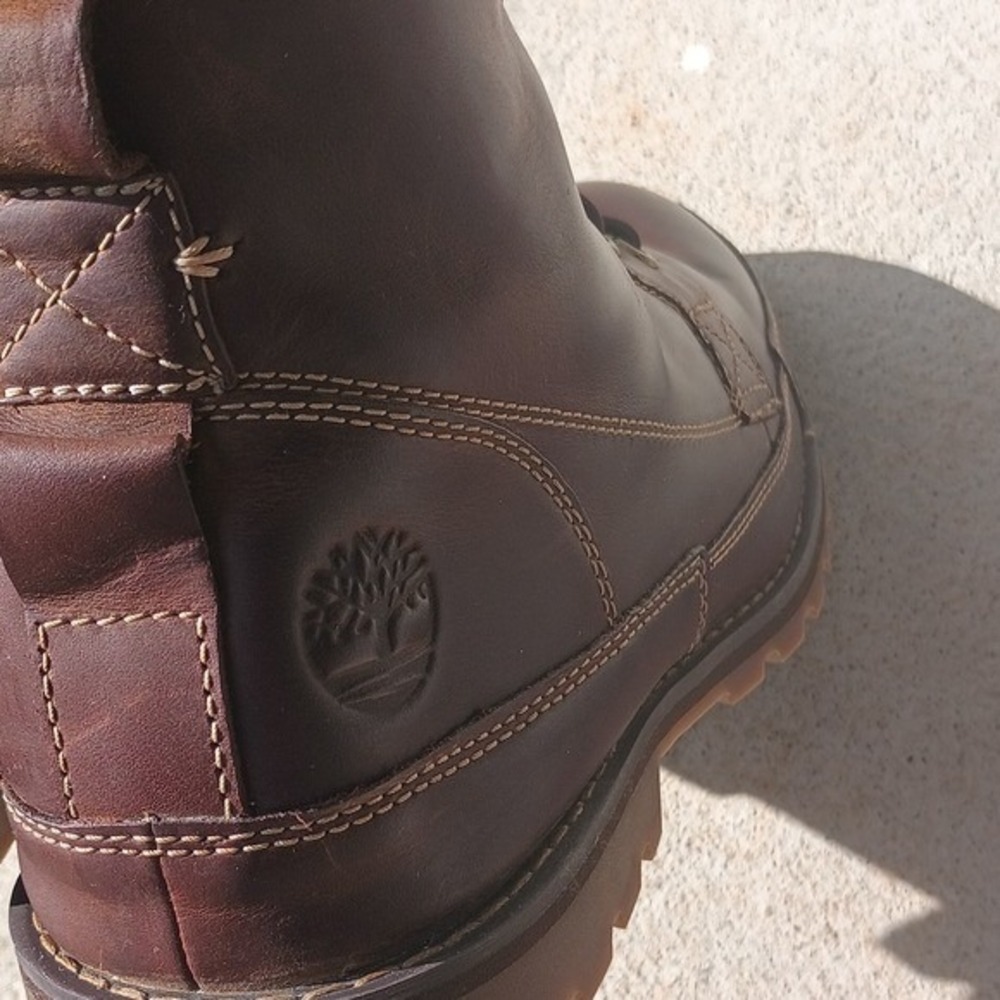 Timberland Men's Earthkeepers 6" Lace-Up Brown Leather Boots Sz 11 Outdoor Work - Picture 8 of 16